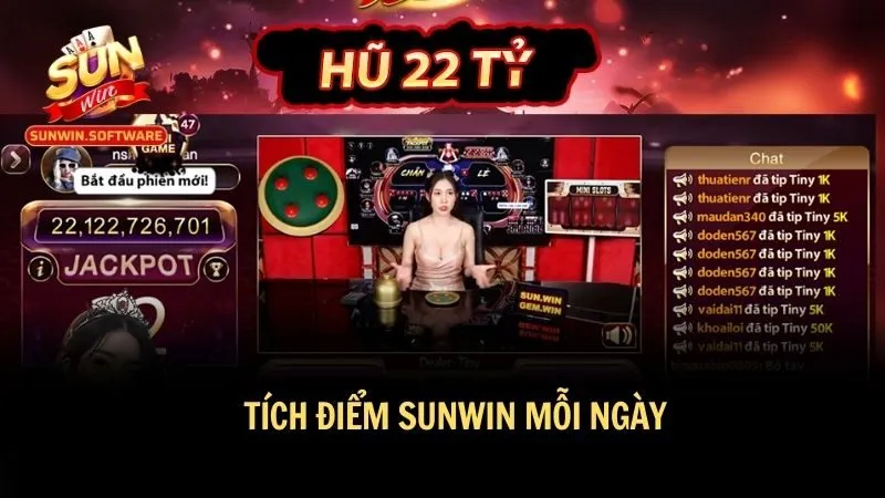 Vui chơi tích điểm mỗi ngày